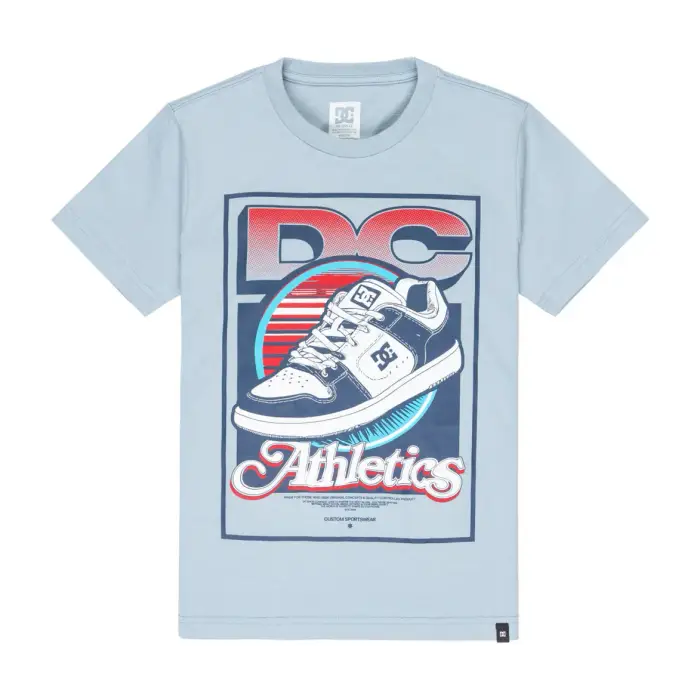 T-shirt per bambini DC Shoes Manteca Tribute Bleu