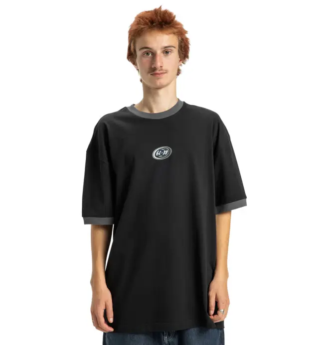 DC Shoes The Score - Maglietta a maniche corte Nero Uomo