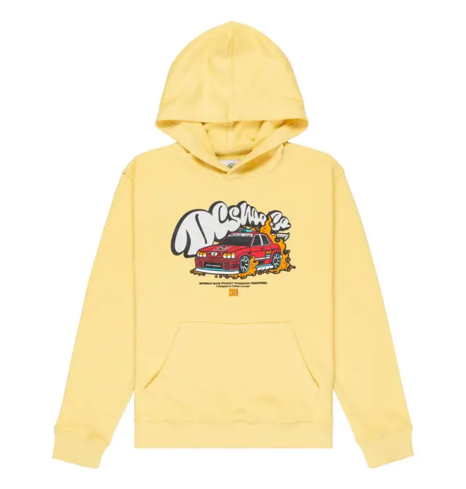 DC Shoes Tire Fire - Felpa con cappuccio da Ragazzo 8