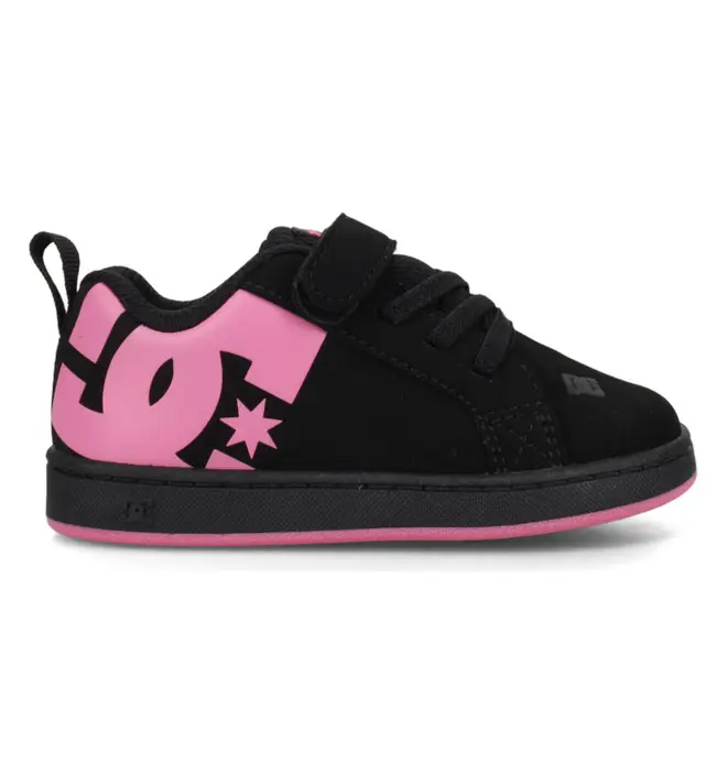DC Shoes Toddler Court Graffik - Scarpe da Neonati - Scarpe Nero Neonati
