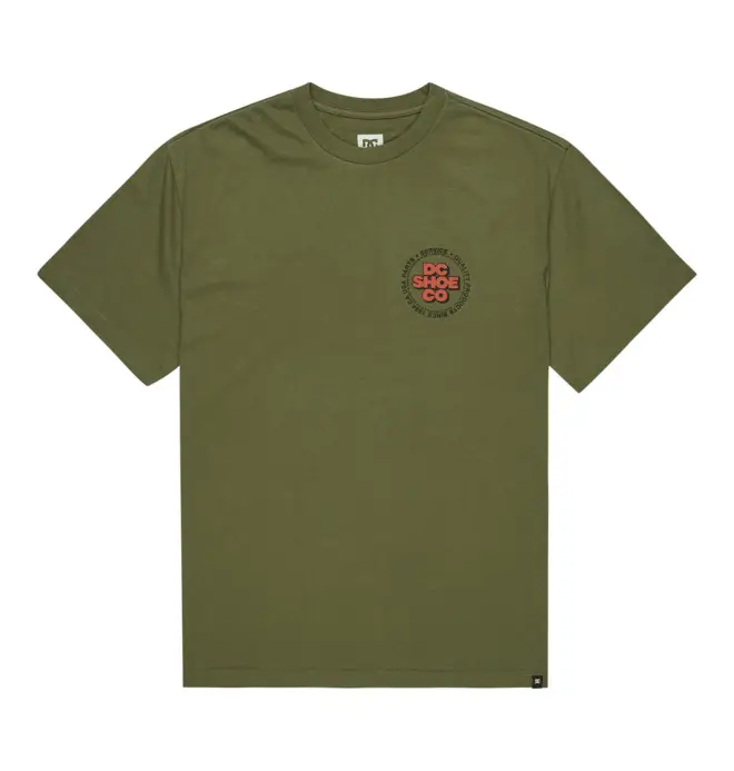 DC Shoes Work Circle - Maglietta a maniche corte Verde Uomo