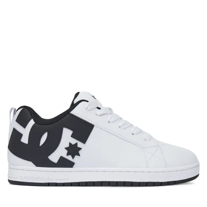 DC Sneakers COURT GRAFFIK 300529-WLK Bianco