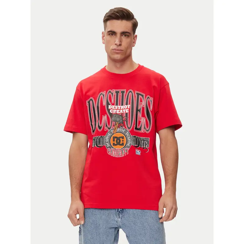 DC T-shirt Rosso 3227867