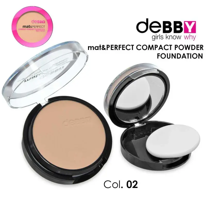 Debby fondotinta compatto 2 sand