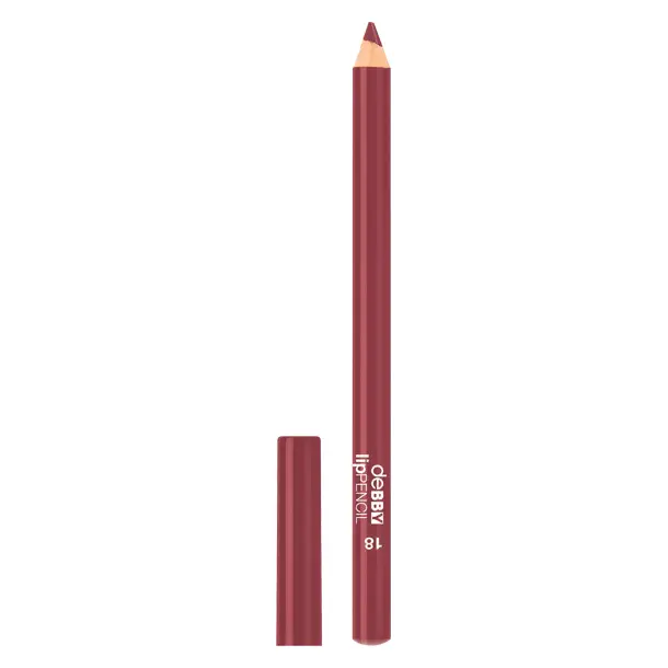 Debby Long Lasting Lip Pencil 18 dark pink