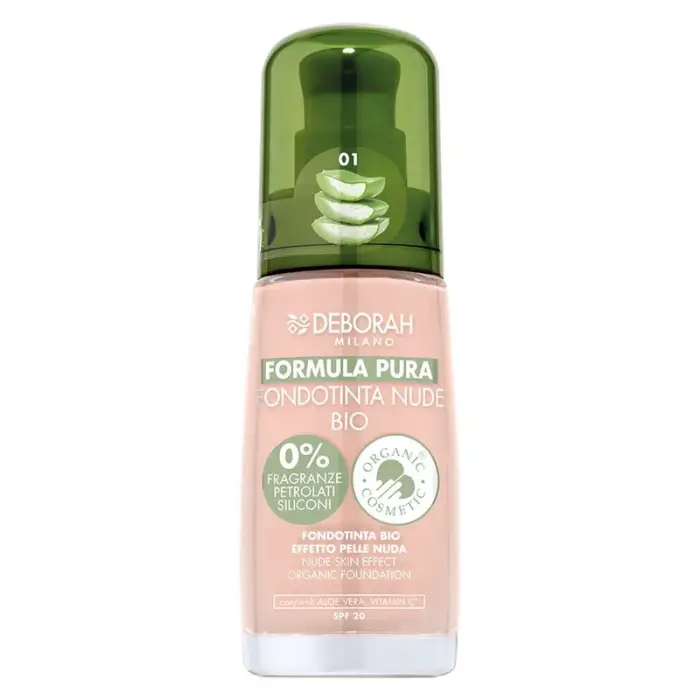 Deborah Formula Pura Fondotinta Nude Bio 03 - Beige