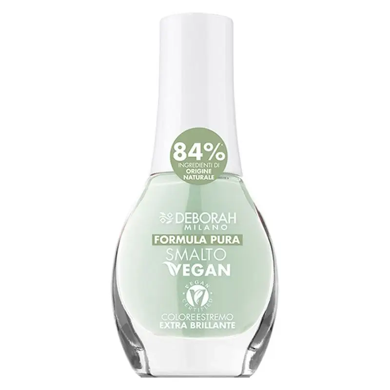 Deborah Formula Pura Smalto Vegan 12 - Latte E Menta 8, 5 Ml