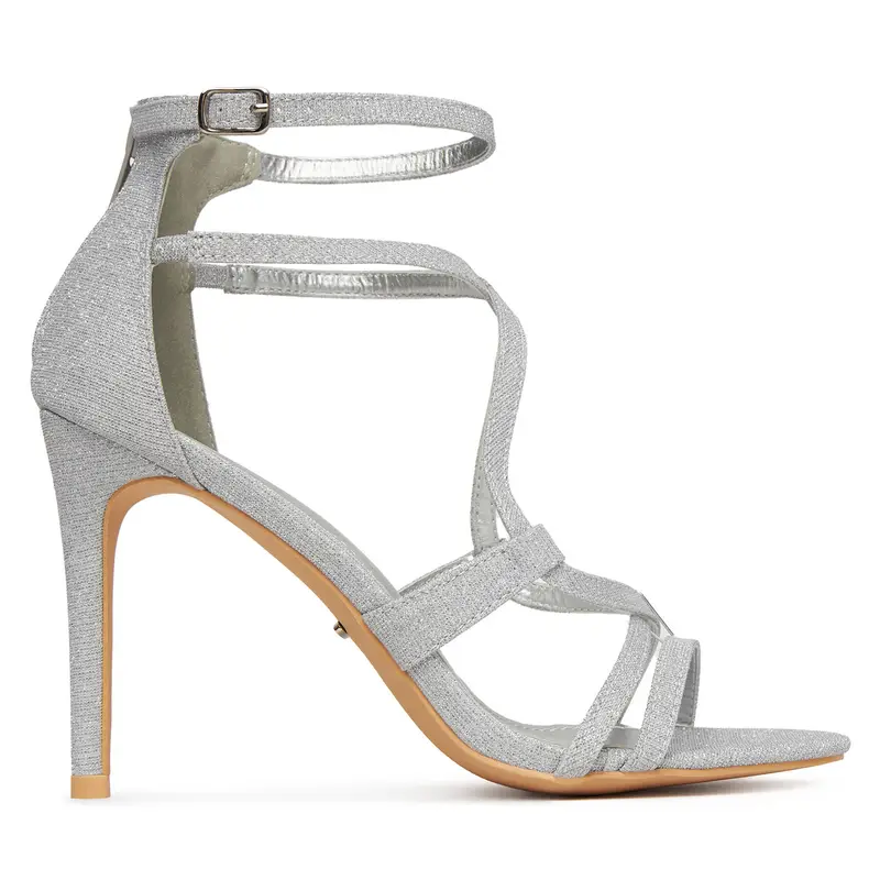 DeeZee Sandali F89725-88 Argento