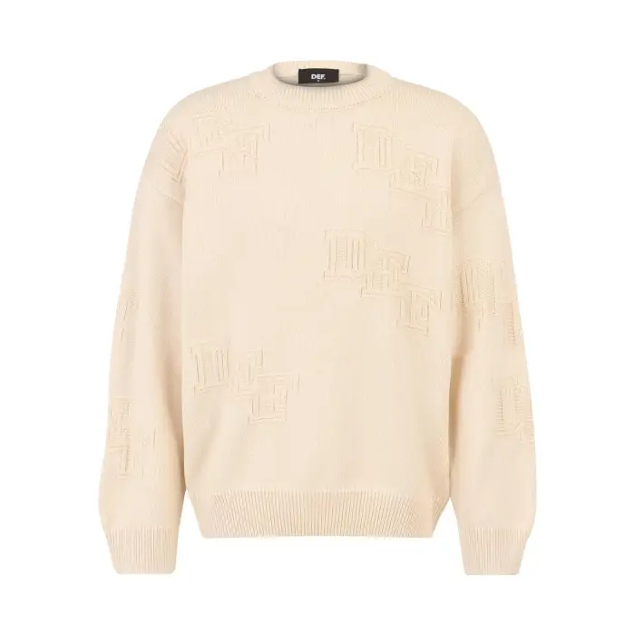 DEF Felpa Knit Blanc