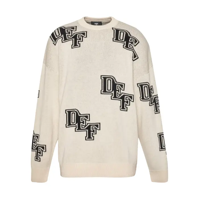 DEF Felpa Knit Noir