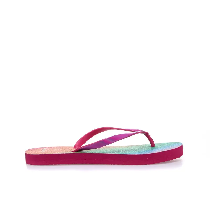 DEFONSECA Infradito donna fucsia da mare con glitter