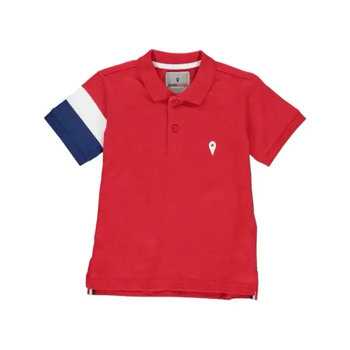 Degré Celsius Polo a maniche corte per bambini Gris