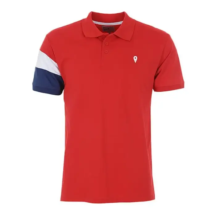 Degré Celsius Polo a maniche corte per bambini Rouge