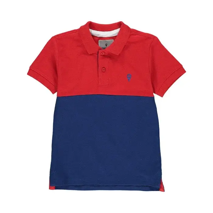 Degré Celsius Polo a maniche corte per bambini Rouge