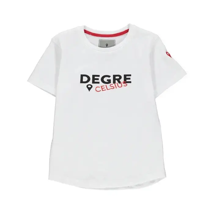 Degré Celsius T-shirt a maniche corte per bambini Blanc