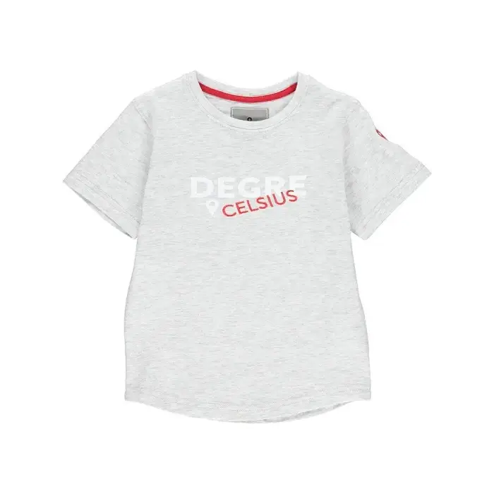 Degré Celsius T-shirt a maniche corte per bambini Gris