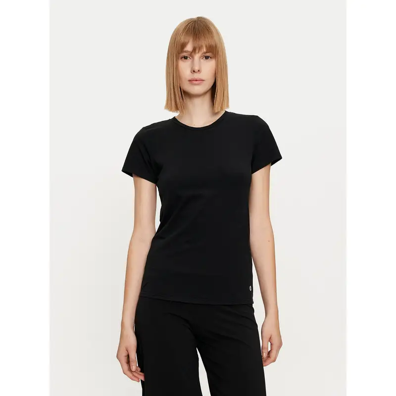 Deha T-shirt Nero 3210390