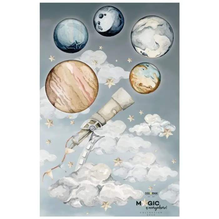 Dekornik Adesivi per bambini Galileo Sky/Magic Is Everywhere