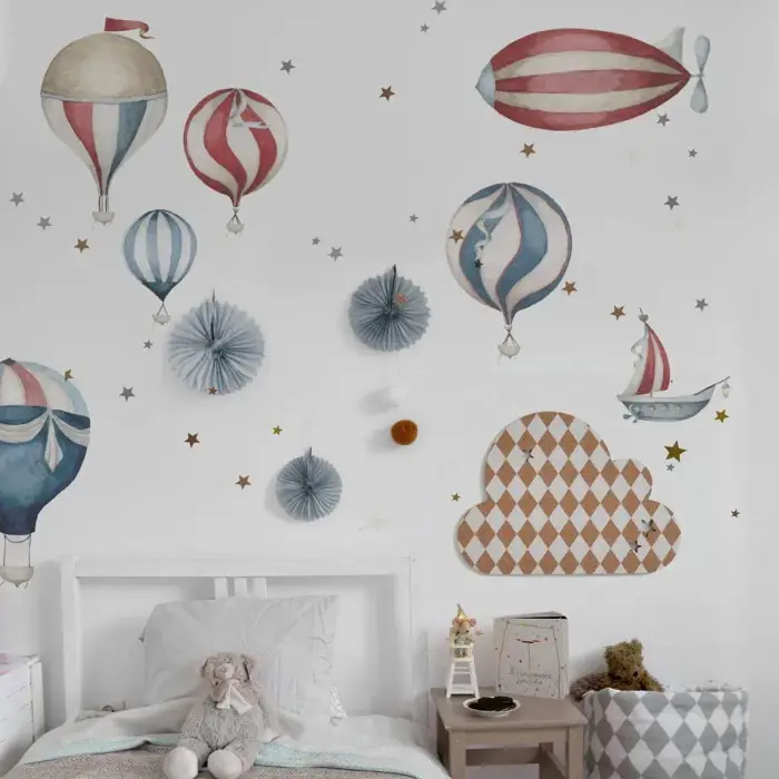 Dekornik Adesivi per bambini Sky Is The Limit Balloons Set