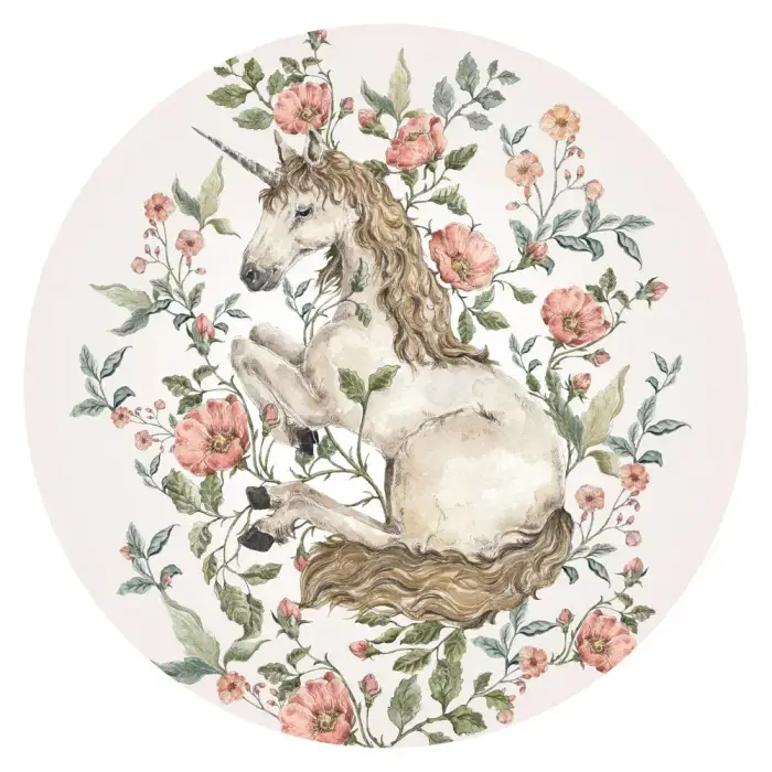Dekornik Adesivi per bambini Unicorn In A Circle