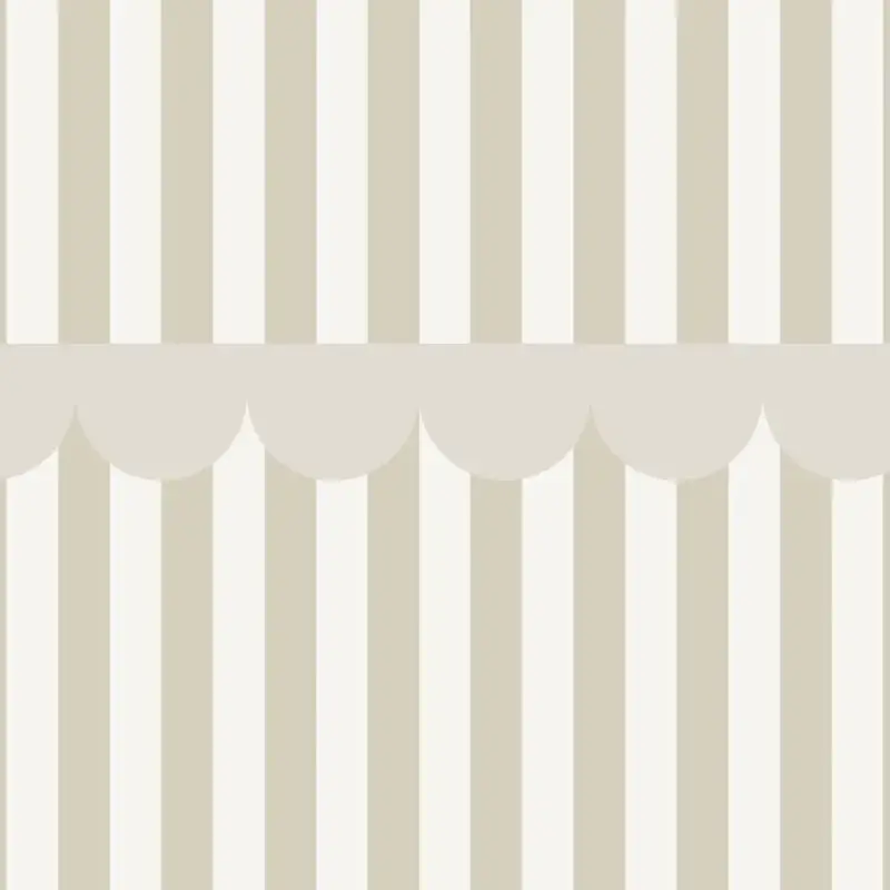 Dekornik Carta da parati semplice per bambini Rustic
