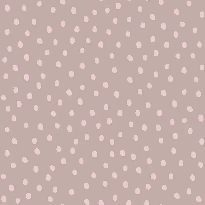Dekornik Semplice carta da parati per bambini Irregular Dots