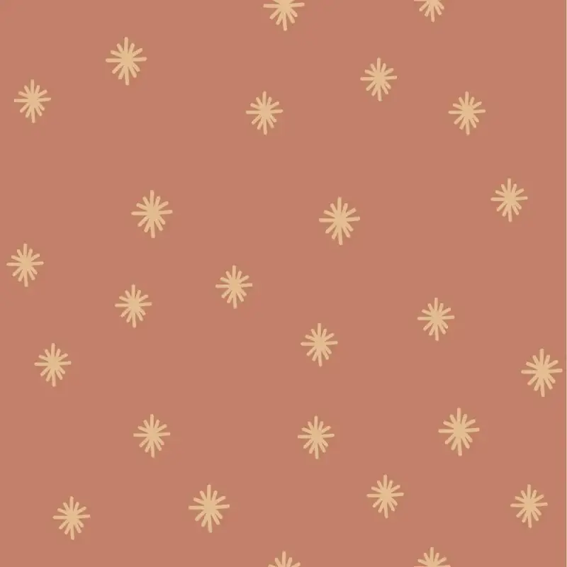 Dekornik Semplice carta da parati per bambini Irregulars Stars On Brick Background