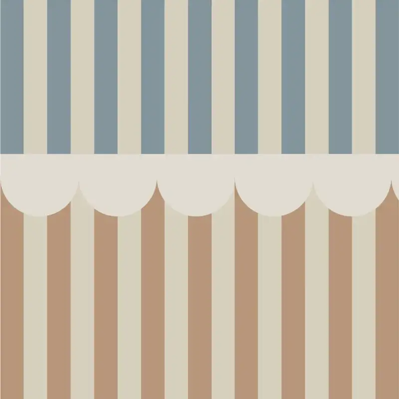 Dekornik Semplice carta da parati per bambini Rustic Classic