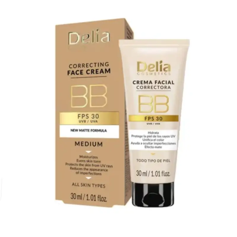 Delia cosmetics BB cream idratante colore Medio 30 ml