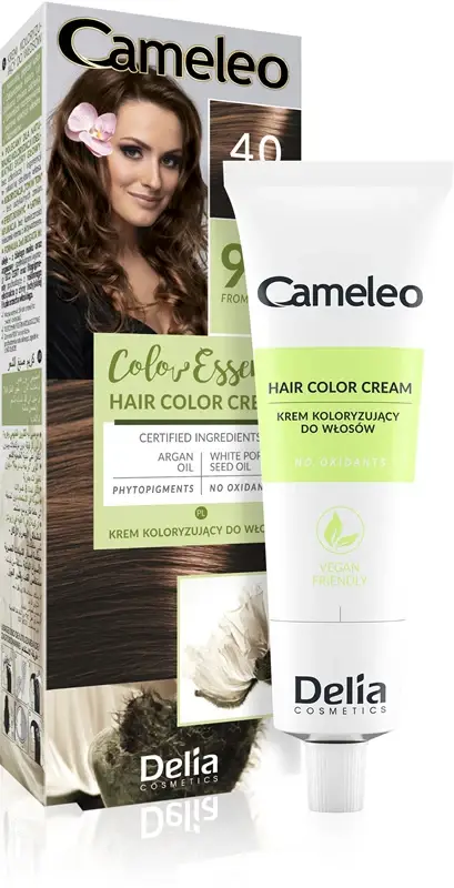 Delia cosmetics Cameleo Color Essence tinta per capelli in tubetto colore 4 0 castano 75 g