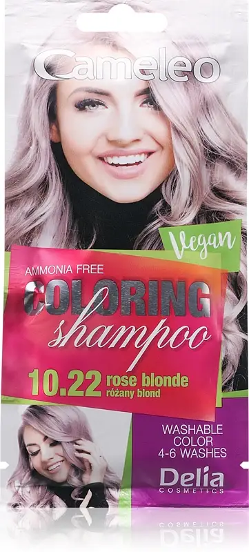 Delia cosmetics Cameleo shampoo colorato per capelli colore 10.22 Biondo Rosato 40 ml