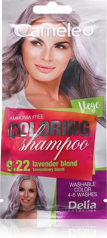 Delia cosmetics Cameleo shampoo colorato per capelli colore 9.22 Biondo Lavanda 40 ml