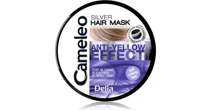 Delia cosmetics Cameleo Silver Maschera Per Capelli Neutralizzante Per Toni Gialli 200 Ml