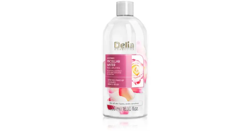 Delia cosmetics Estratto Di Petali Di Rosa Acqua Micellare Detergente Lenitiva 500 Ml