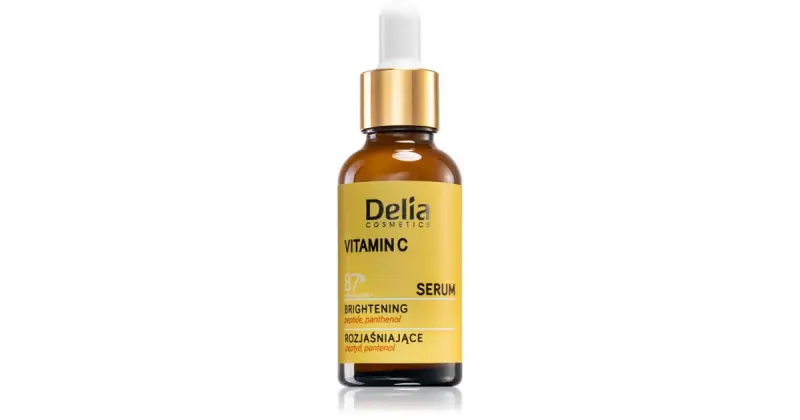 Delia cosmetics Vitamin C siero illuminante per viso, collo e décolleté 30 ml
