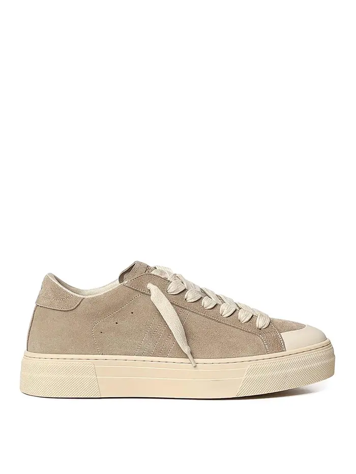 581 Sneakers in pelle scamosciata Beige