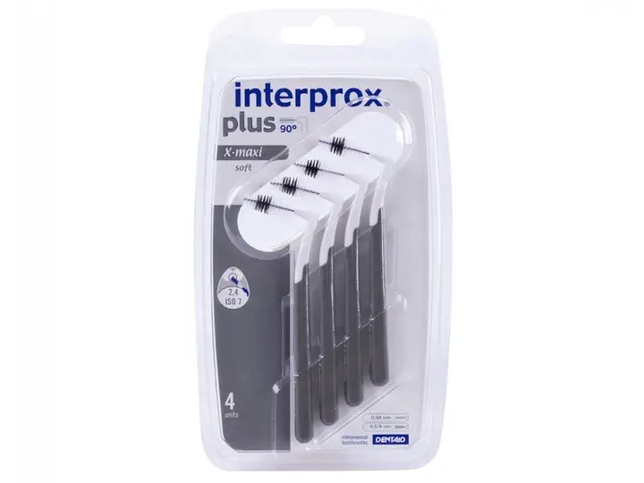 Dentaid Interprox Plus 90° Spazzole interdentali X-Maxi da 4.5 a 9mm x4