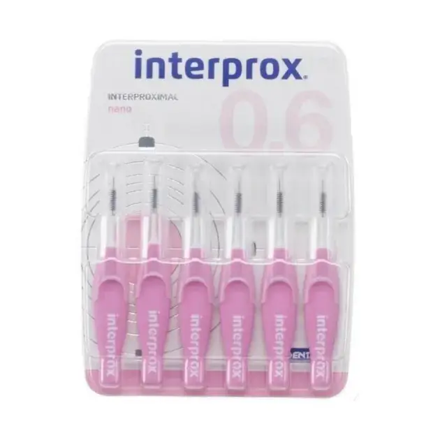 Dentaid Interprox Spazzole interdentali 0.6 Nano 1.9mm x6