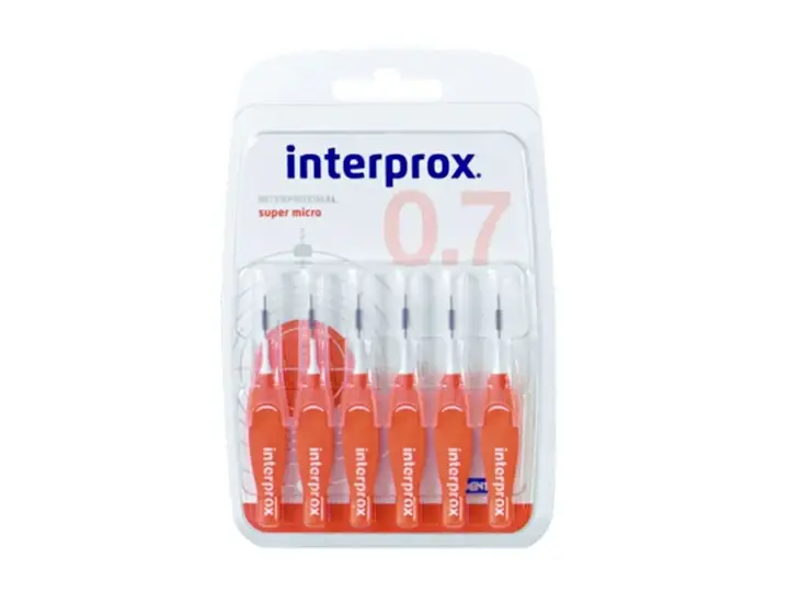 Dentaid Interprox Spazzole interdentali 0.7 Super Micro 2mm x6