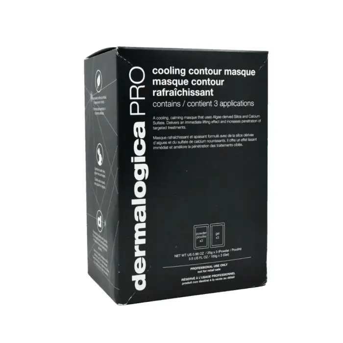 Dermalogica Set,, Pro - Raffreddamento, raffreddamento idratante, maschera in tessuto, per il viso, 25 g