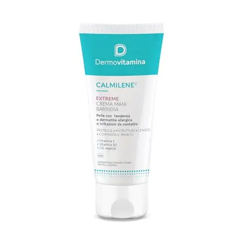 Dermovitamina Calmilene Extreme Crema Mani Barriera - Protezione per Pelle Sensibile e Irritata - Crema Mani