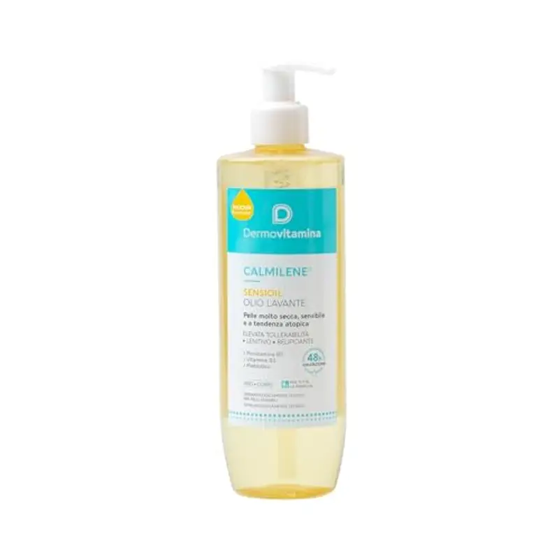 Dermovitamina Sensioil 400ml - Olio Doccia Delicato - Olio Lavante Pelli Sensibili - Alta Tollerabilità - Azione Struccante e Lenitiva