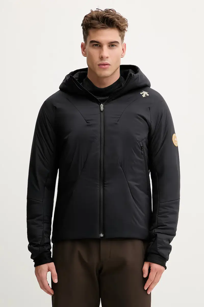 Descente giacca LIGHT INSULATION HOODIE Marco Odermatt Nero