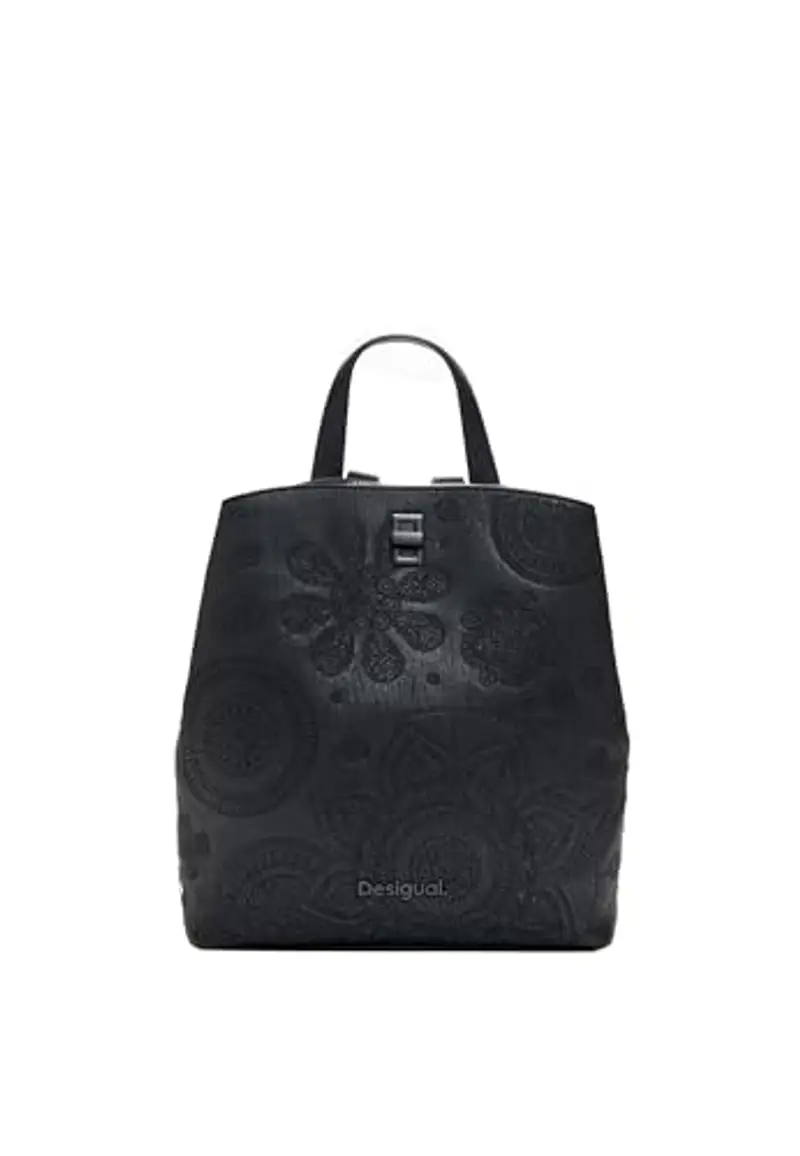 Desigual ACCESSORIES PU Backpack Mini Donna, Nero, Einheitsgröße