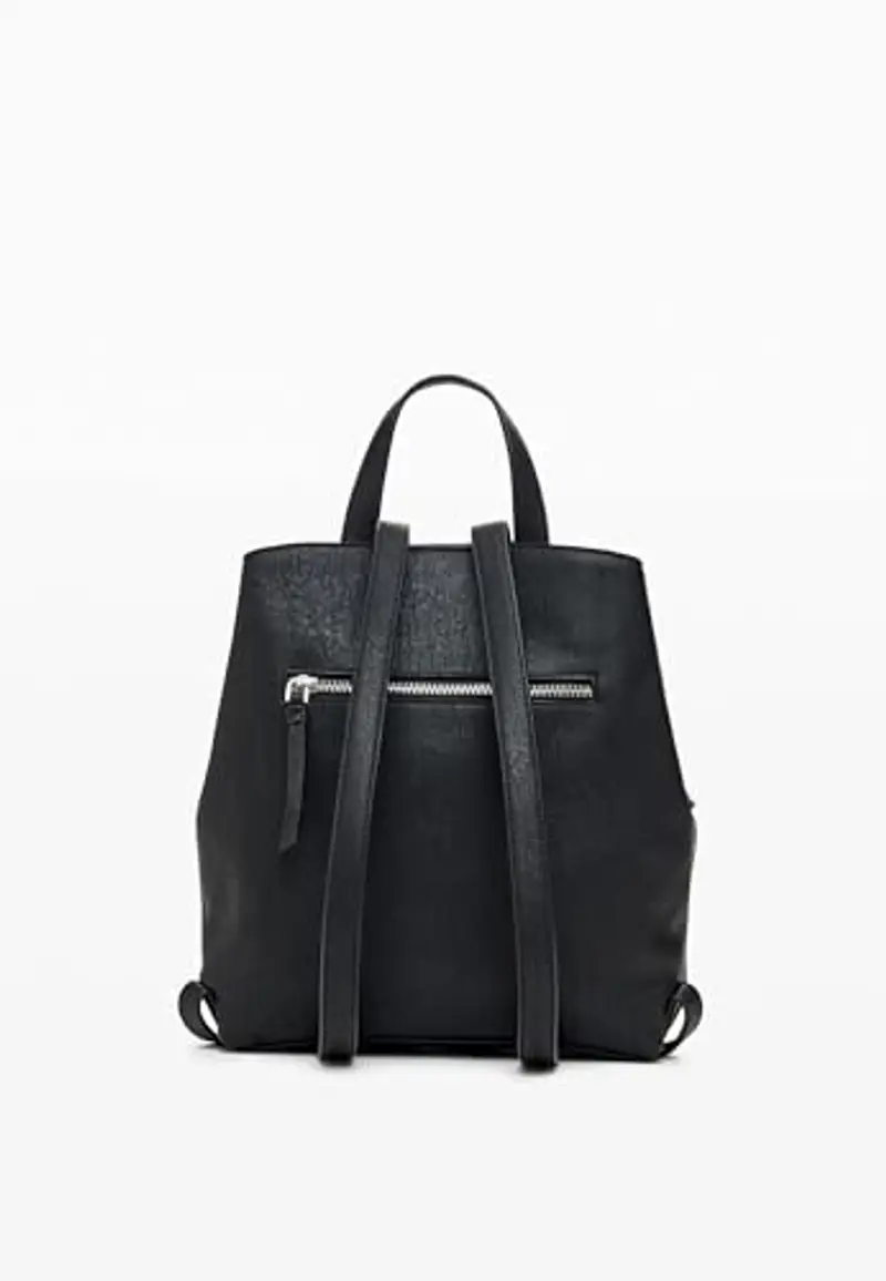 Desigual ACCESSORIES PU Backpack Mini Donna, Nero, Einheitsgröße miniatura 3