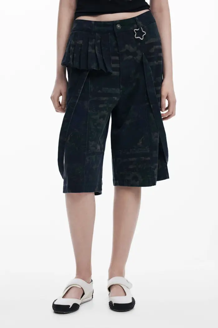 Desigual Bermuda jort Collina Strada BLACK