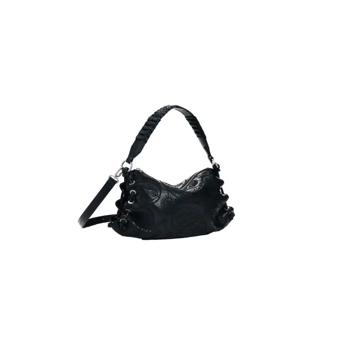Desigual Borsa a tracolla Romeo Floral Noir