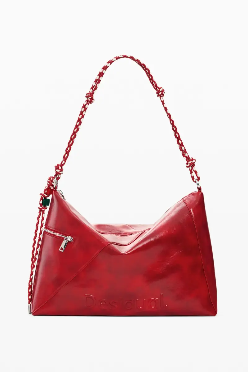 Desigual Half Logo Borsa a spalla 26SAXPA8 3000 Rosso