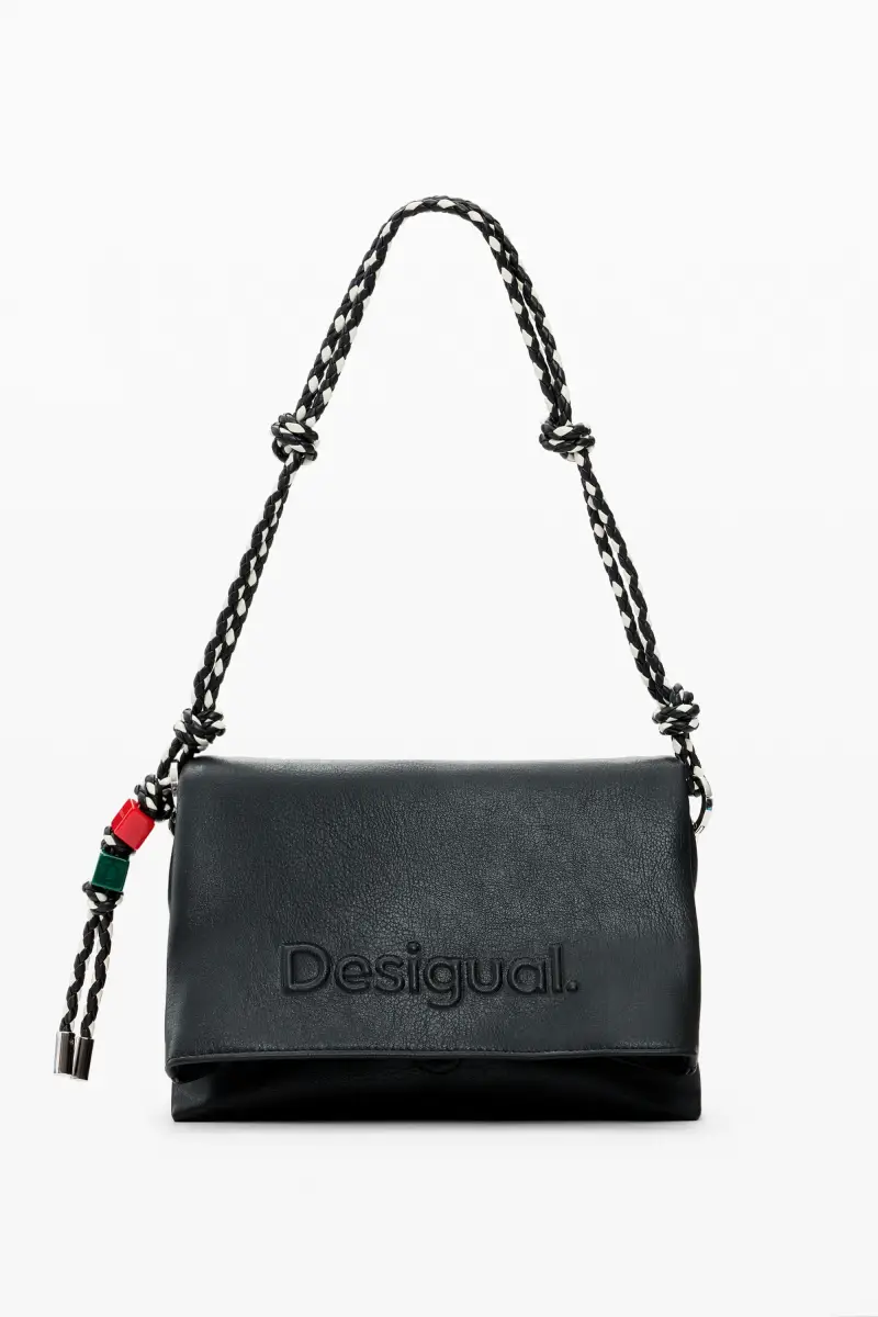 Desigual Half Logo Borsa a spalla 26SAXP61 2000 Nero