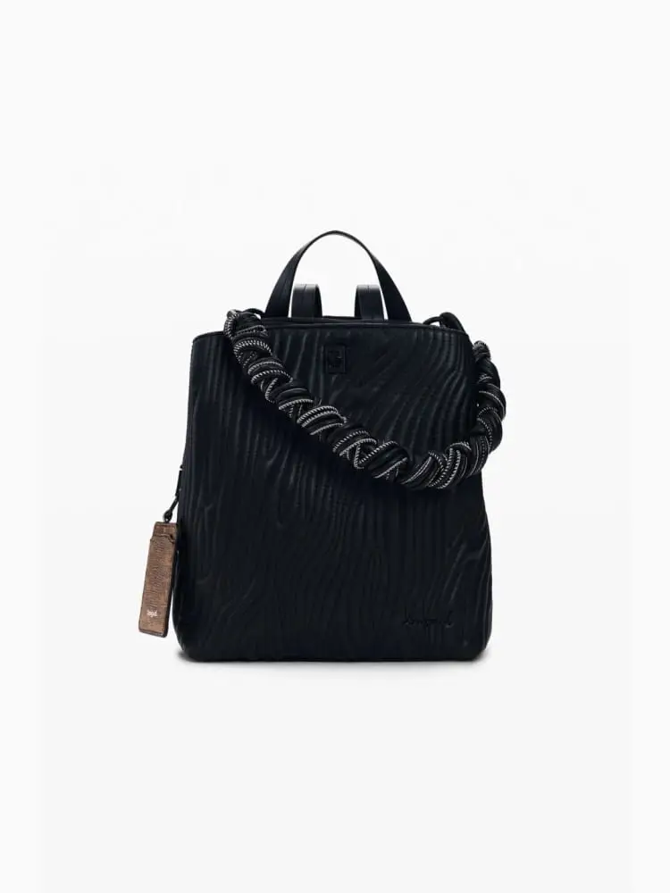Desigual borsa zaiono helium sumy mini in ecopelle nera